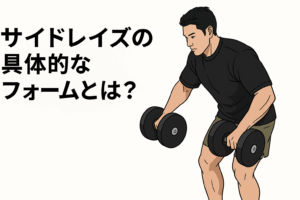 サイドレイズの具体的なフォームとは?